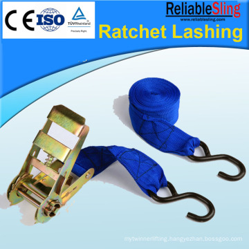 Auto, Motorcycle Rigging Heavy Duty Equipments Ratchet Tie Down Straps